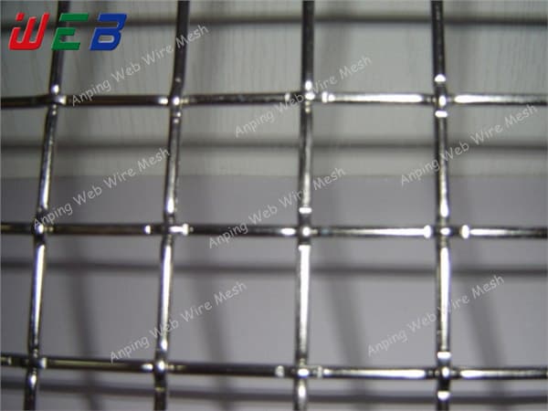 3-5mm Wire Lock Crimped Wire Mesh